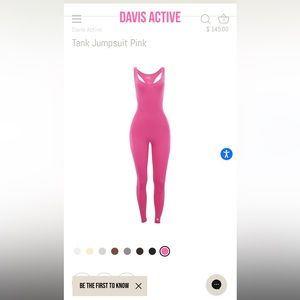Davis active jumpsuit
